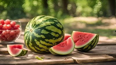 吃瓜成果视频素材,视频素材中的趣味瞬间大盘点